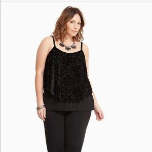 Torrid Velvet Cami Top